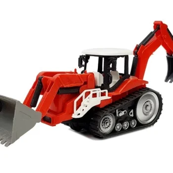 Set Vozila S Trenjem: Terenski Auto, Prikolica I Bager 4