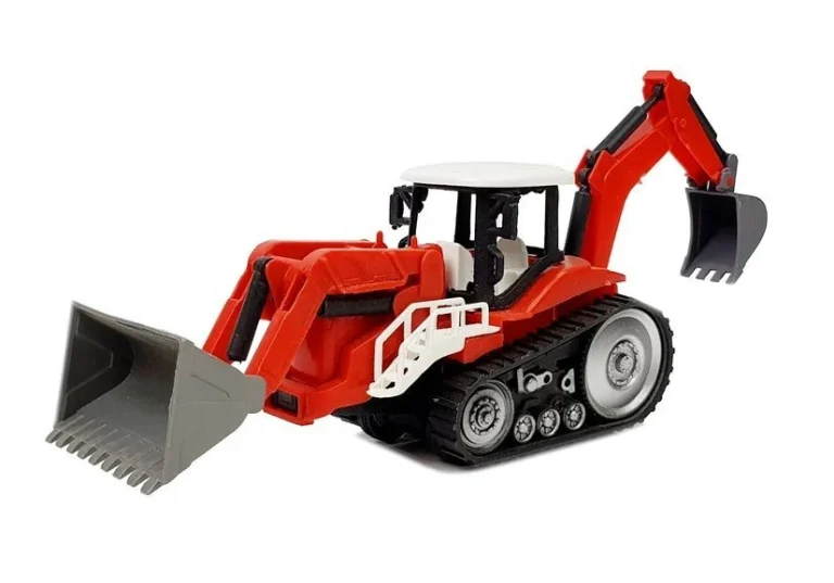 Set Vozila S Trenjem: Terenski Auto, Prikolica I Bager 4