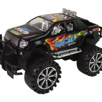 Set Vozila S Trenjem: Terenski Auto, Prikolica I Bager 6