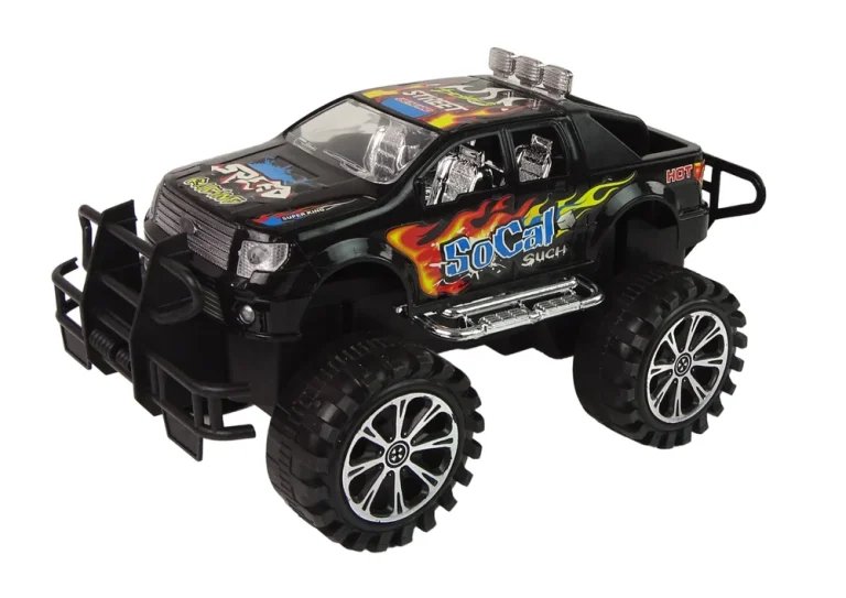 Set Vozila S Trenjem: Terenski Auto, Prikolica I Bager 6