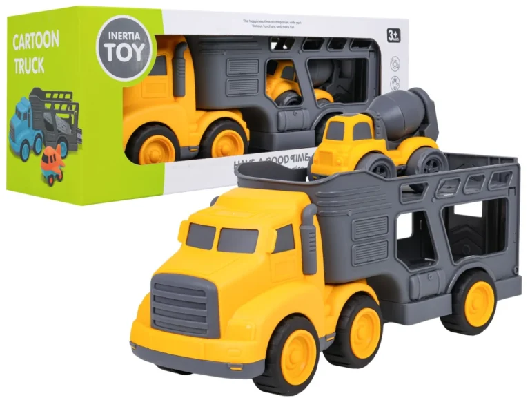 Set Vozila Za Vuču + Građevinski Automobili 1