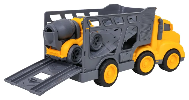 Set Vozila Za Vuču + Građevinski Automobili 5
