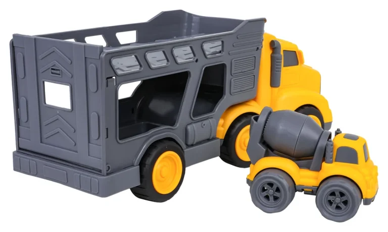 Set Vozila Za Vuču + Građevinski Automobili 6