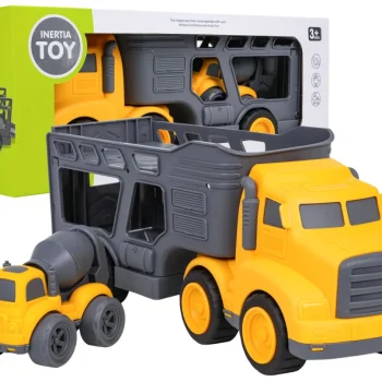 Set Vozila Za Vuču + Građevinski Automobili 9