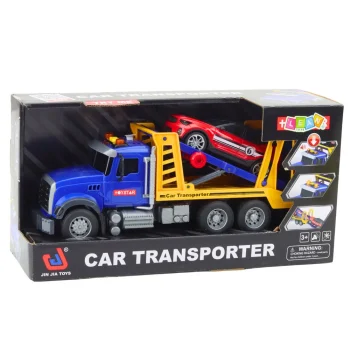 Set Vučnog Kamiona S Prikolicom, Automobil, Svjetla I Zvukovi 5