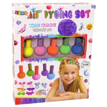 Set Za Bojanje Kose, 5 Boja, Gumice I šnale 4