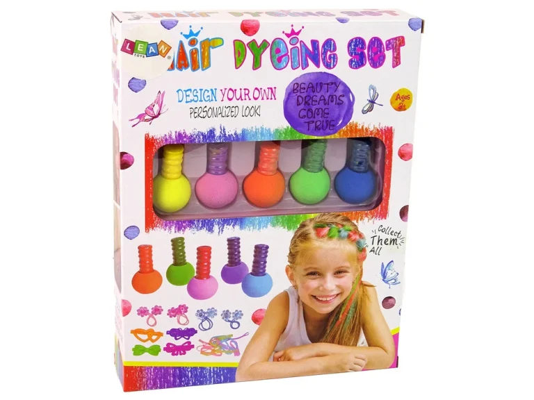 Set Za Bojanje Kose, 5 Boja, Gumice I šnale 4
