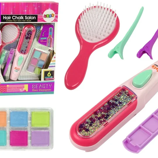 Set Za Bojanje Kose S Peglom, 6 Boja Kreda 1