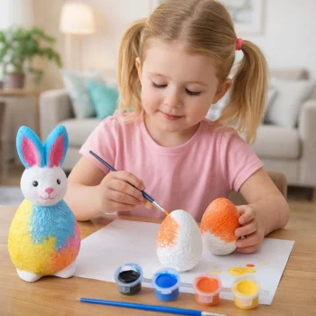 Set Za Bojanje Stiropornog Zeca I 2 Jaja S Bojama · 21359 3