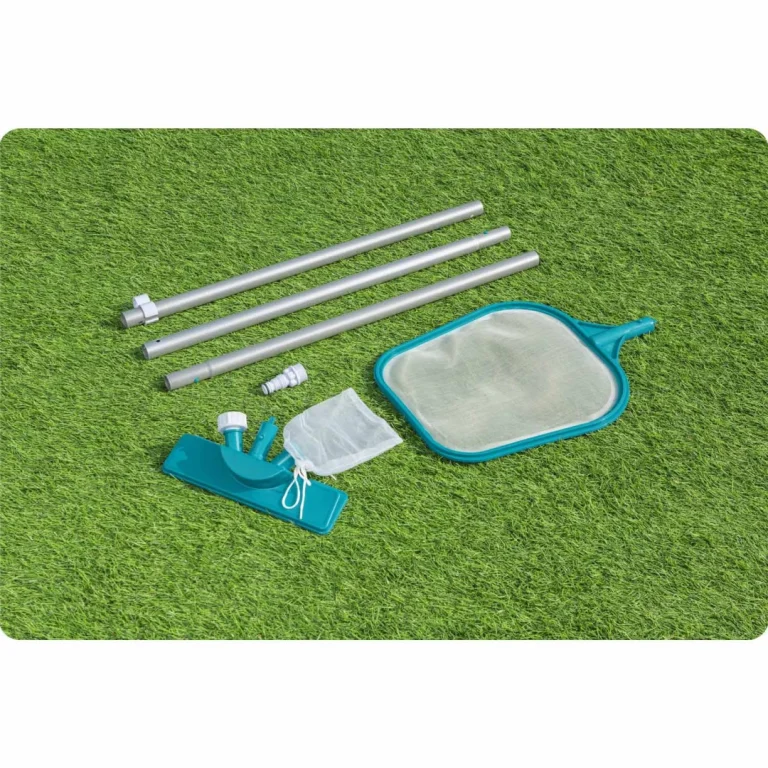 Set Za čišćenje Bazena Bestway 58013, štap 167 Cm, Usisavač I Mrežica 5