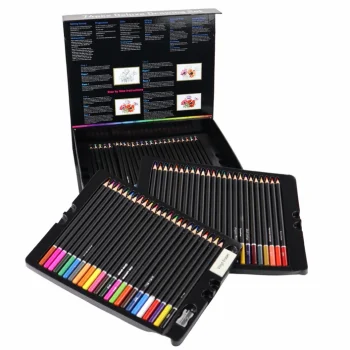 Set Za Crtanje, Bojice U Kutiji, 74 Komada Xxl, 28 × 21 × 5,5 Cm 2