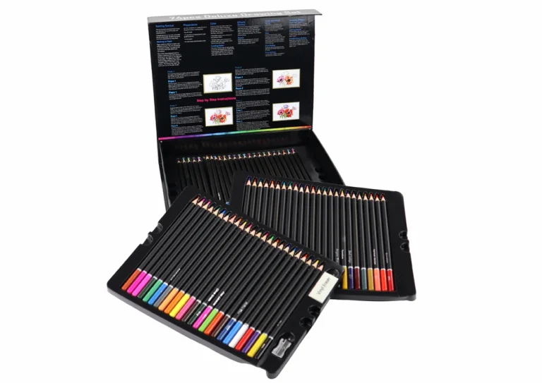 Set Za Crtanje, Bojice U Kutiji, 74 Komada Xxl, 28 × 21 × 5,5 Cm 2