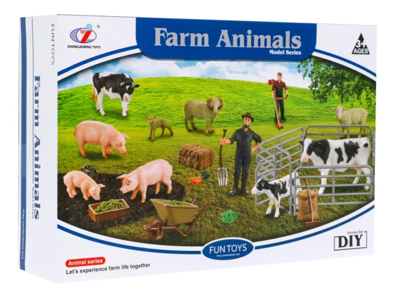 Set Za Farmu S Figuricama I Priborom 3+ 6