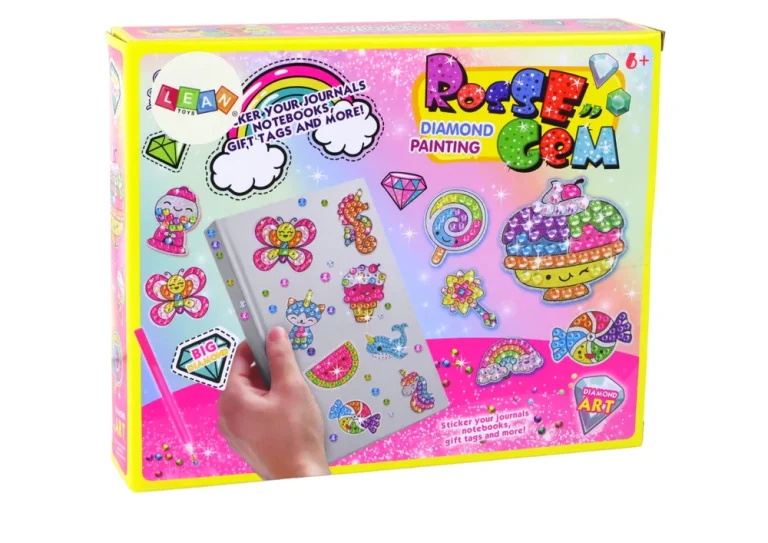 Set Za Izradu Dijamantnih Naljepnica, Razni Uzorci, 7 Boja 3