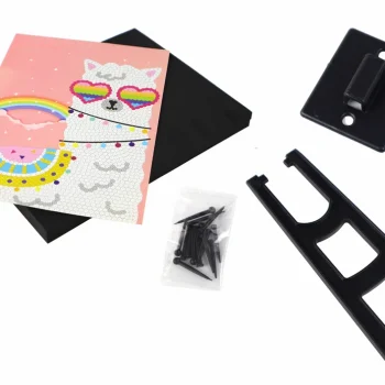 Set Za Izradu Od šljokica, Motiv Sove S Visokim Petama, 28,5 × 2 × 21 Cm 3