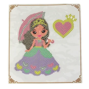 Set Za Izradu Privjeska Za Ključeve, Motiv Princeze, 15 × 11 Cm 3