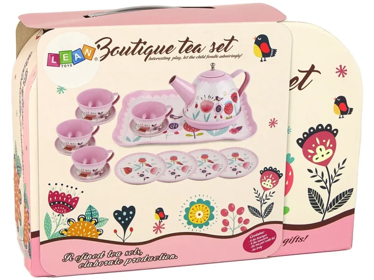 Set Za Kavu I čaj U Prtljažniku, Ružičasti 5