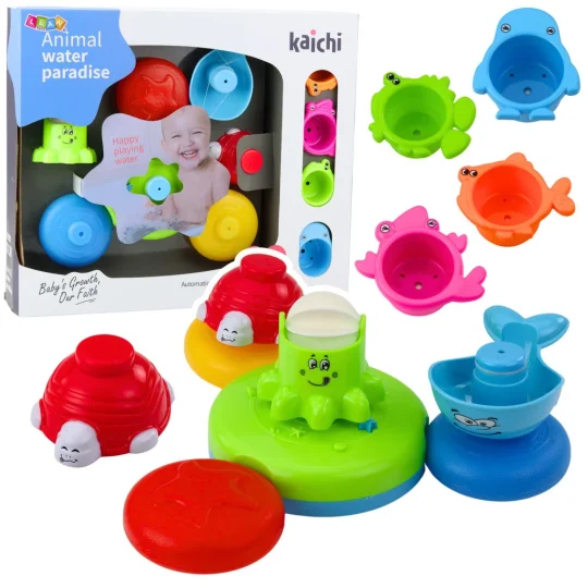 Set Za Kupanje Fontana Sa 7 životinja 1
