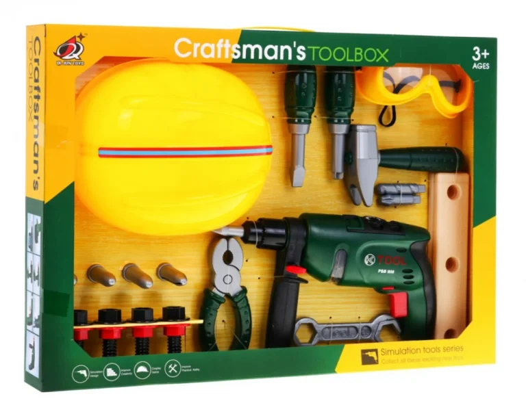 Set Za Male Majstore 3+ S Odvijačem I Kacigom 6