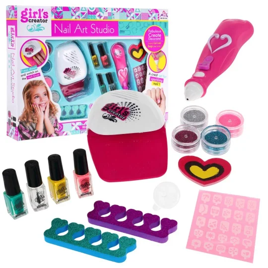 Set Za Nokte 5+ Sa Glitter Strojem I Sušilom 1