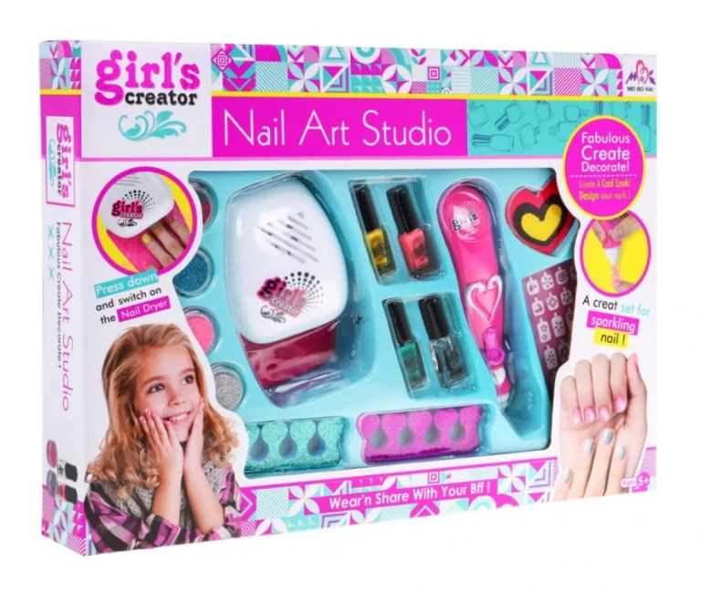 Set Za Nokte 5+ Sa Glitter Strojem I Sušilom 6