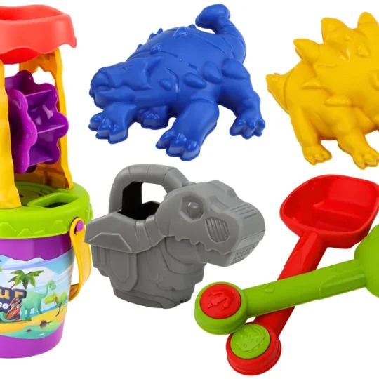 Set Za Pijesak Dinosauri S Mlincem I Kalupima 1