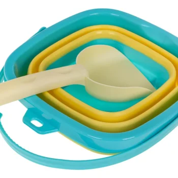 Set Za Pijesak Sklopiva Kanta + Lopatica 3+ 3