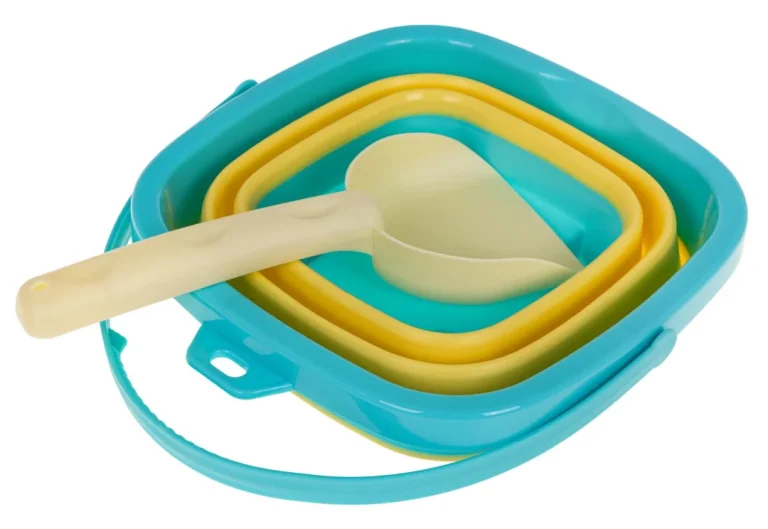 Set Za Pijesak Sklopiva Kanta + Lopatica 3+ 3