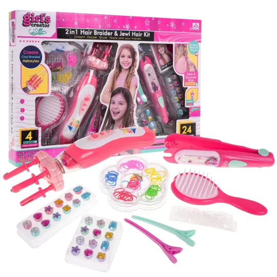 Set Za Pletenice S Nakitom 6+ 1
