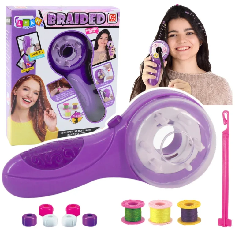 Set Za Pletenje Kose S Automatskim Strojem I Perlicama 1