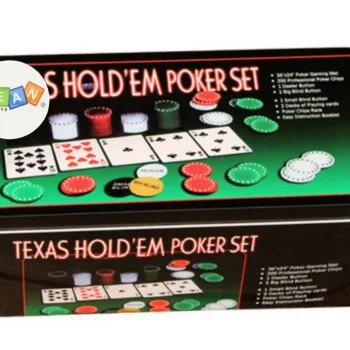 Set Za Poker, 2 špila Karata, žetoni I Podloga 4