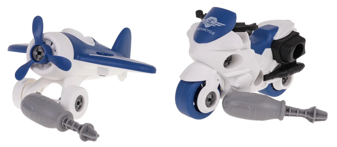 Set Za Rastavljanje: Avion I Motocikl 2