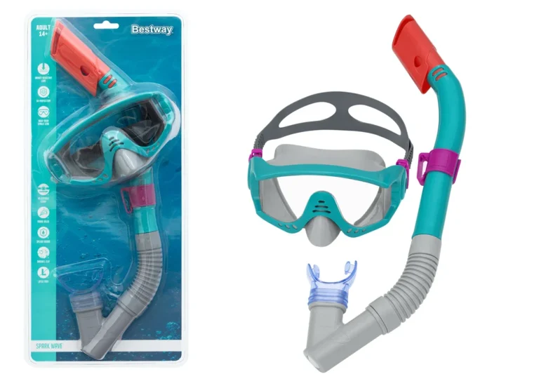 Set Za Ronjenje Bestway 24068, Maska I Disalica, Plava 1