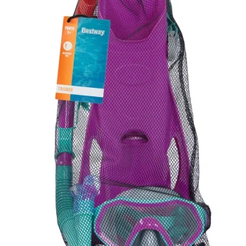 Set Za Ronjenje Bestway 25046, Maska, Disalica, Peraje, Roza 10