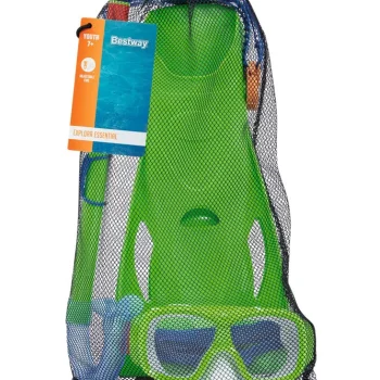 Set Za Ronjenje Maska, Disalica I Peraje Bestway 25019 Zeleni 10