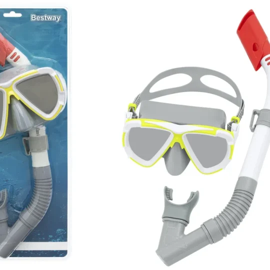 Set Za Ronjenje Siva Maska I Disalica Bestway 24053 1