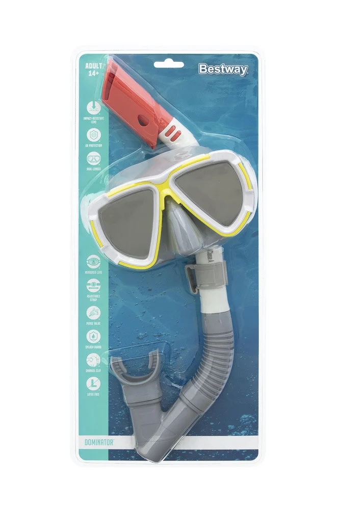 Set Za Ronjenje Siva Maska I Disalica Bestway 24053 7