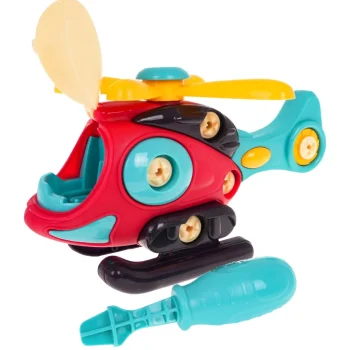 Set Za Sastavljanje 2 U 1 Avion I Helikopter 3+ 3