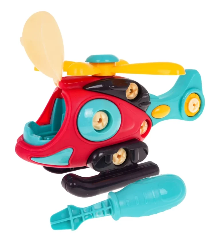 Set Za Sastavljanje 2 U 1 Avion I Helikopter 3+ 3