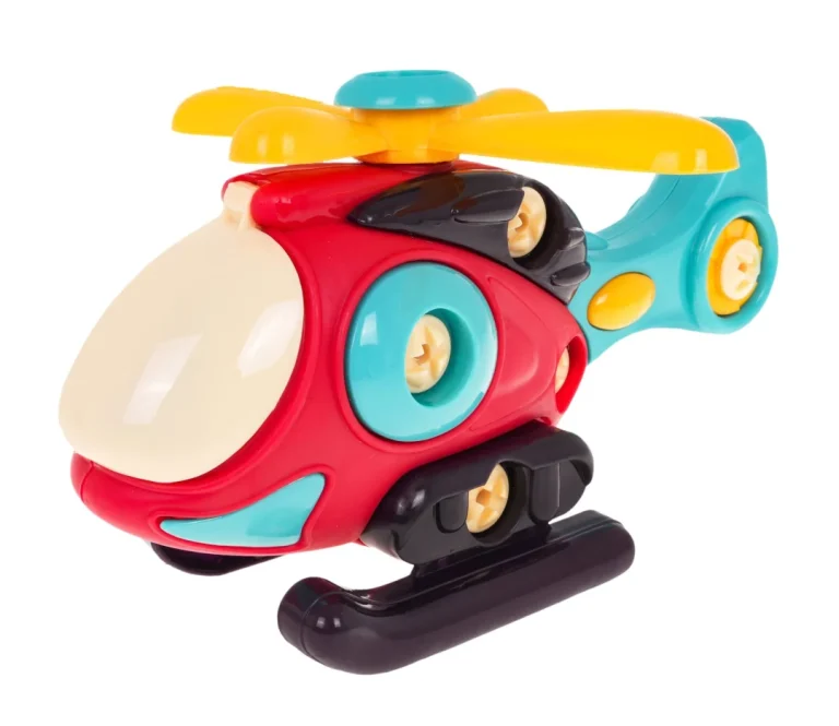 Set Za Sastavljanje 2 U 1 Avion I Helikopter 3+ 4