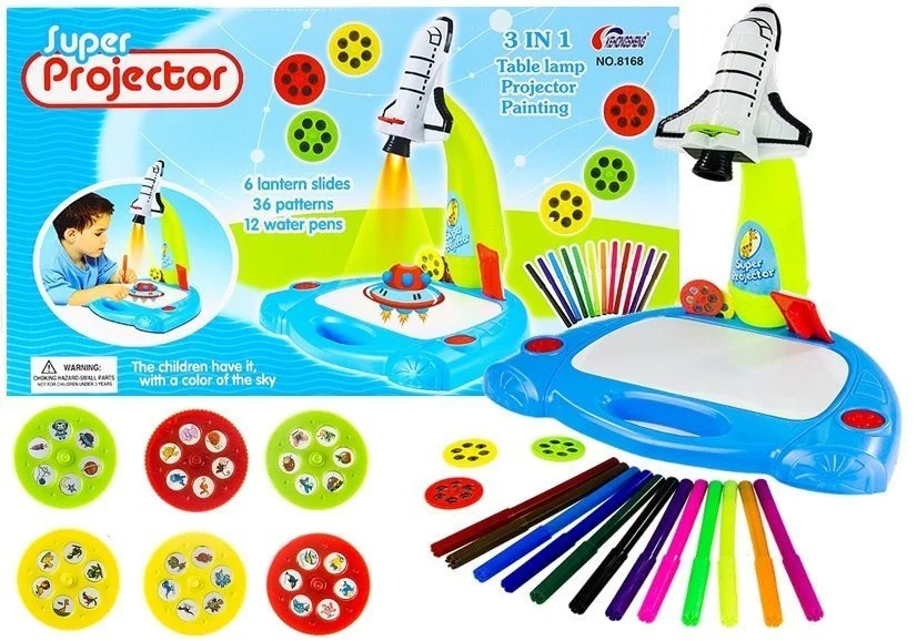 Set Za Slikanje S Projektorom U Obliku Aviona, 36 Uzoraka 1