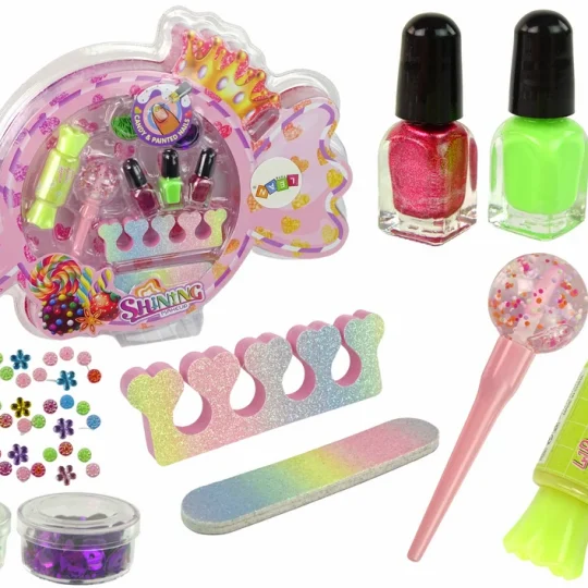 Set Za šminkanje I Ukrašavanje Noktiju, Slatkiši, 9 Komada 1