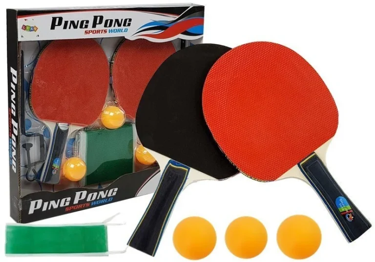 Set Za Stolni Tenis: 2 Reketa, 3 Loptice I Mreža 1