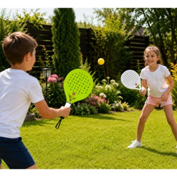 Set Za Tenis Na Plaži S Reketima I Pjenastim Lopticama 4