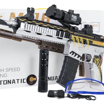 Sivi Karabin M416 Na Vodene Kuglice + Pribor 7