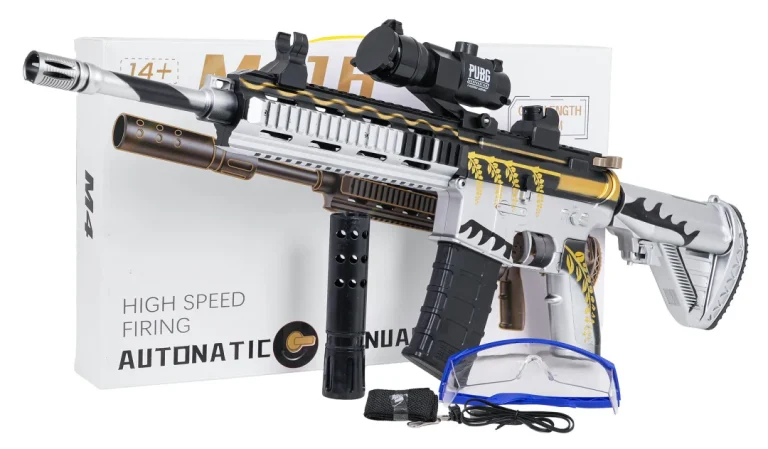 Sivi Karabin M416 Na Vodene Kuglice + Pribor 7