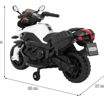 Sjena Motornog Vozila Bijela Motor Na Akumulator 2