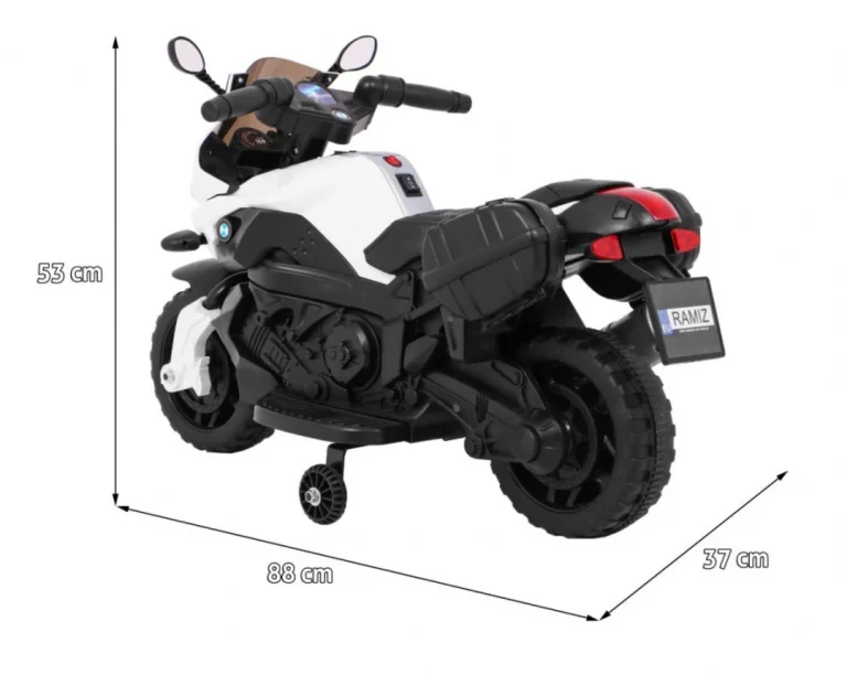 Sjena Motornog Vozila Bijela Motor Na Akumulator 2