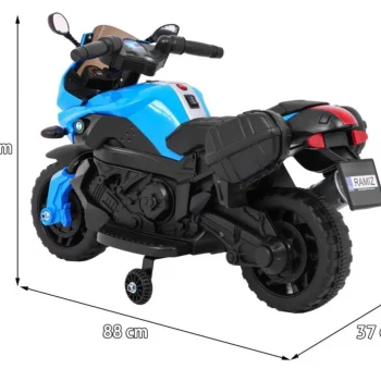 Sjenovit Plavi Motorni Automobil, Plava Motor Na Akumulator 2