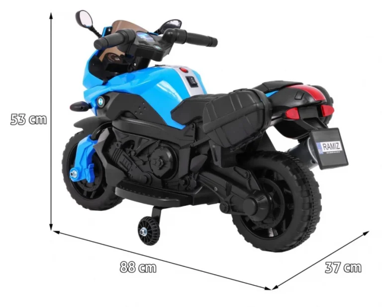 Sjenovit Plavi Motorni Automobil, Plava Motor Na Akumulator 2